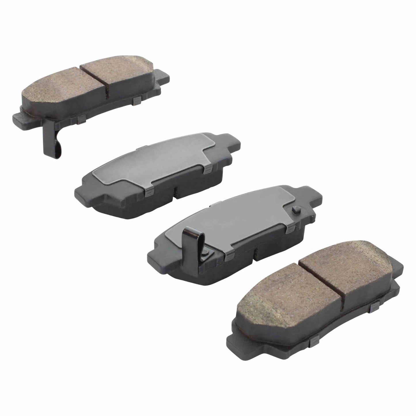 Quality-Built QB Ceramic Brake Pads 1000-0672C