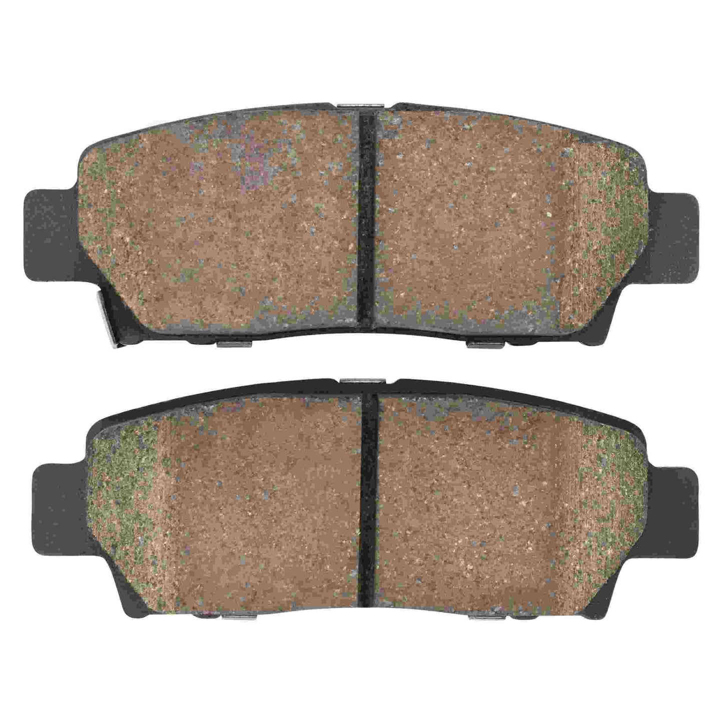 Quality-Built QB Semi-Metallic Brake Pads 1000-0672M