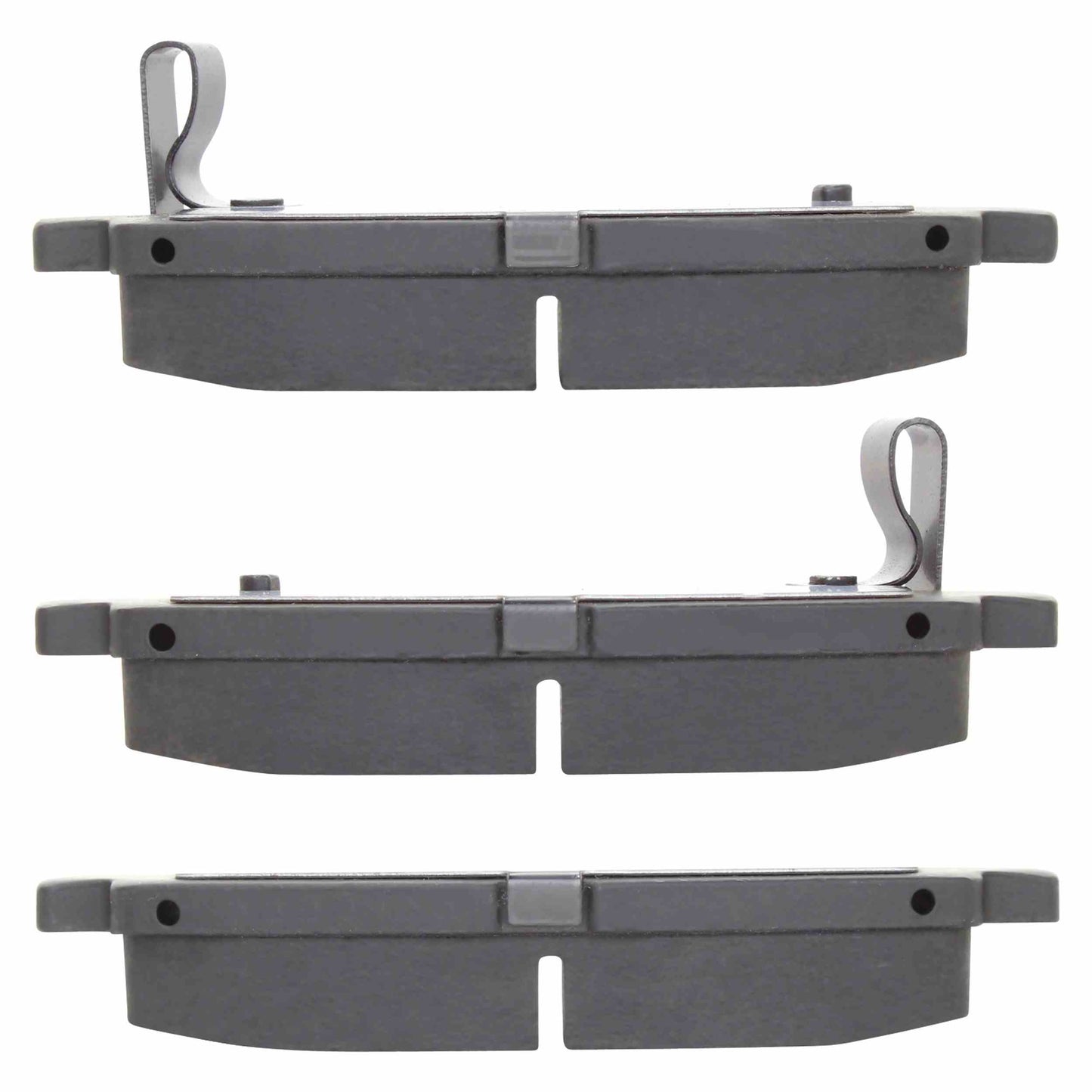 Quality-Built QB Semi-Metallic Brake Pads 1000-0672M