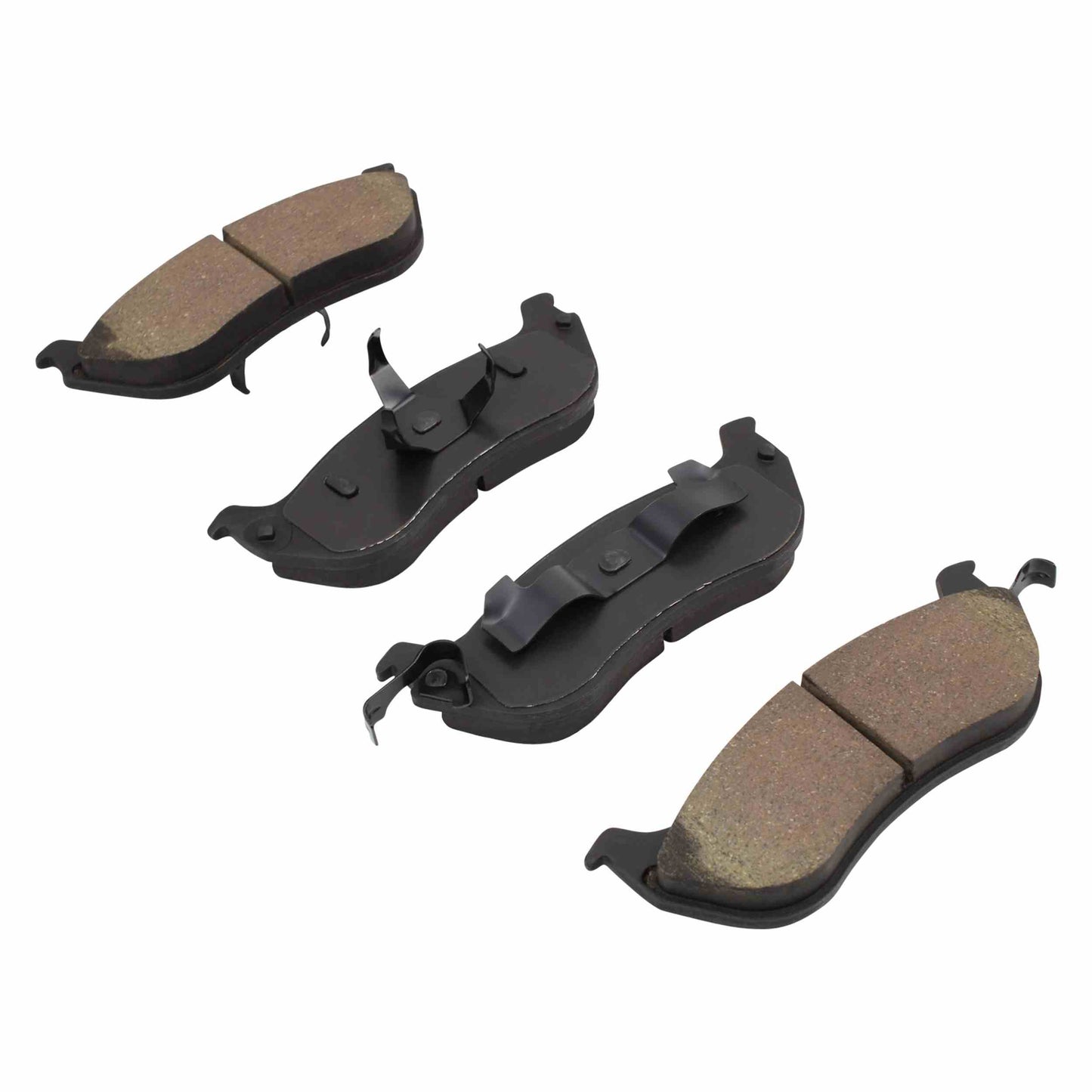Quality-Built QB Semi-Metallic Brake Pads 1000-0674M
