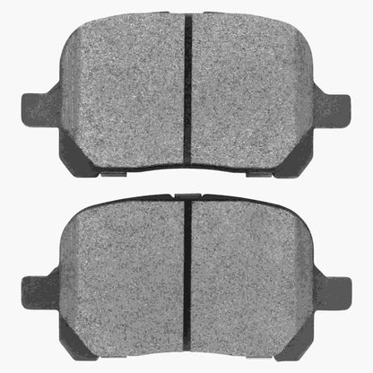 Quality-Built QB Semi-Metallic Brake Pads 1000-0707M