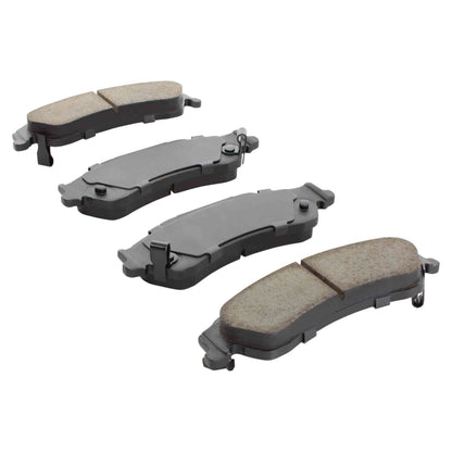 Quality-Built QB Semi-Metallic Brake Pads 1000-0729M