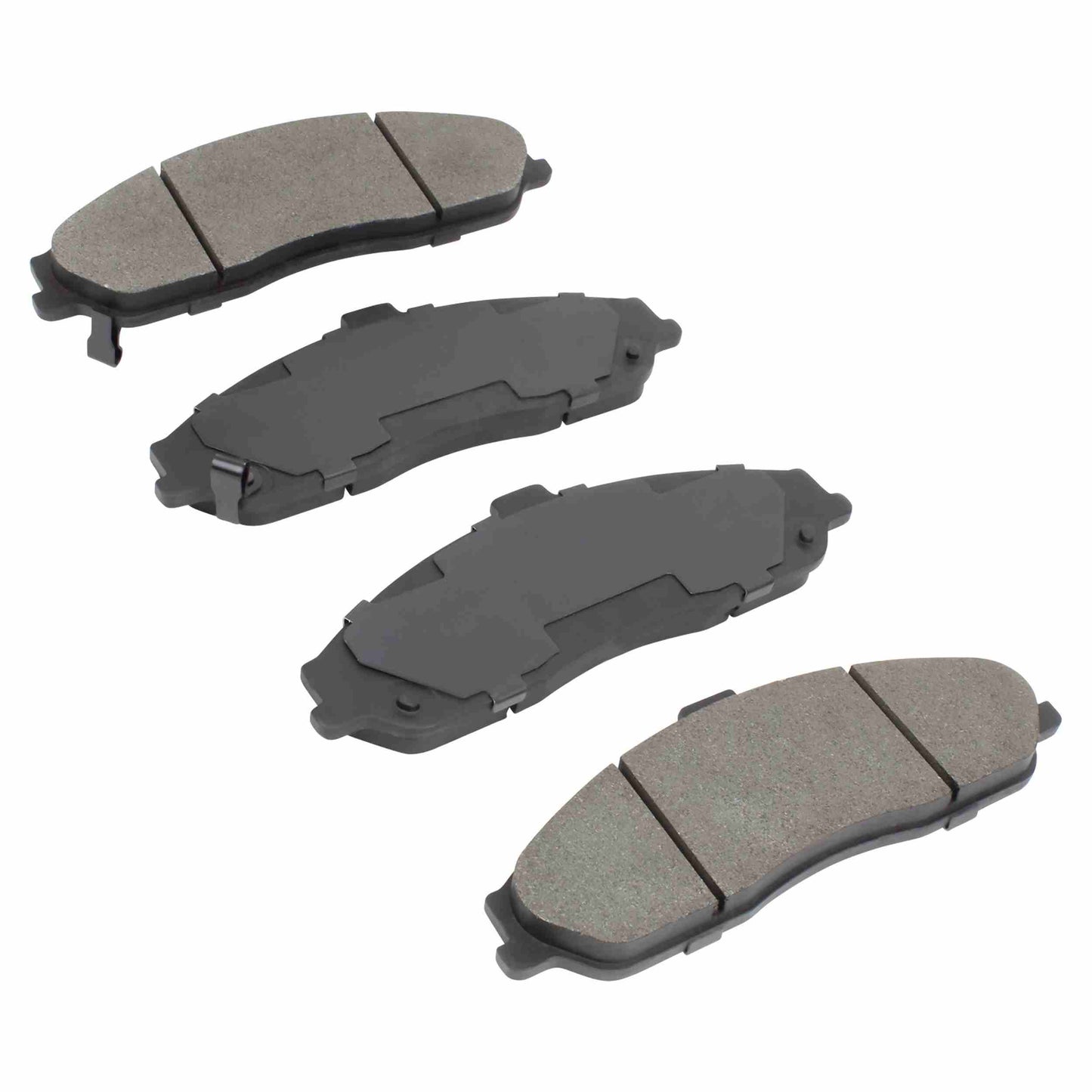 Quality-Built QB Semi-Metallic Brake Pads 1000-0731M