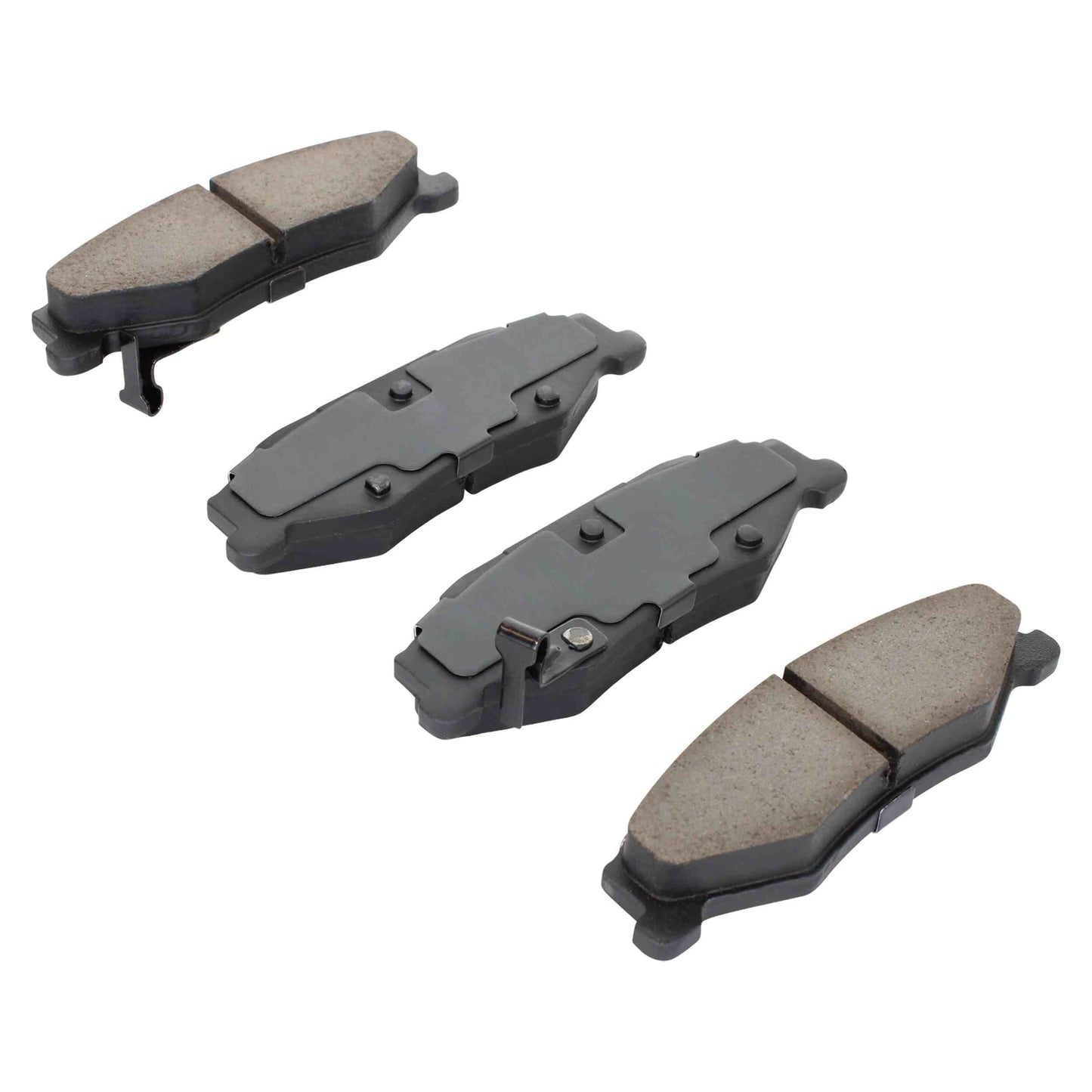 Quality-Built QB Semi-Metallic Brake Pads 1000-0732M