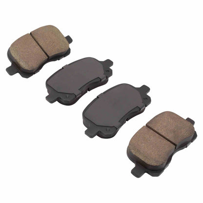 Quality-Built QB Semi-Metallic Brake Pads 1000-0741M