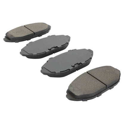 Quality-Built QB Semi-Metallic Brake Pads 1000-0748M