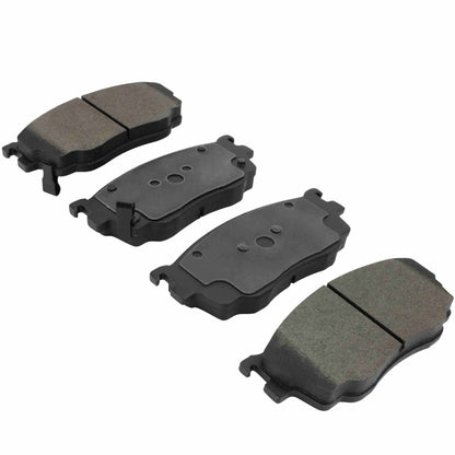 Quality-Built QB Semi-Metallic Brake Pads 1000-0755M