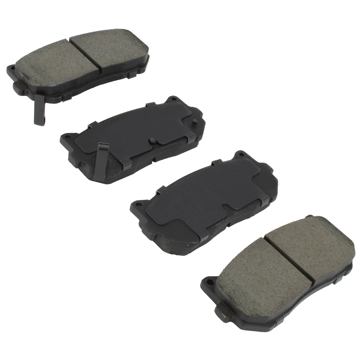 Quality-Built QB Semi-Metallic Brake Pads 1000-0775M