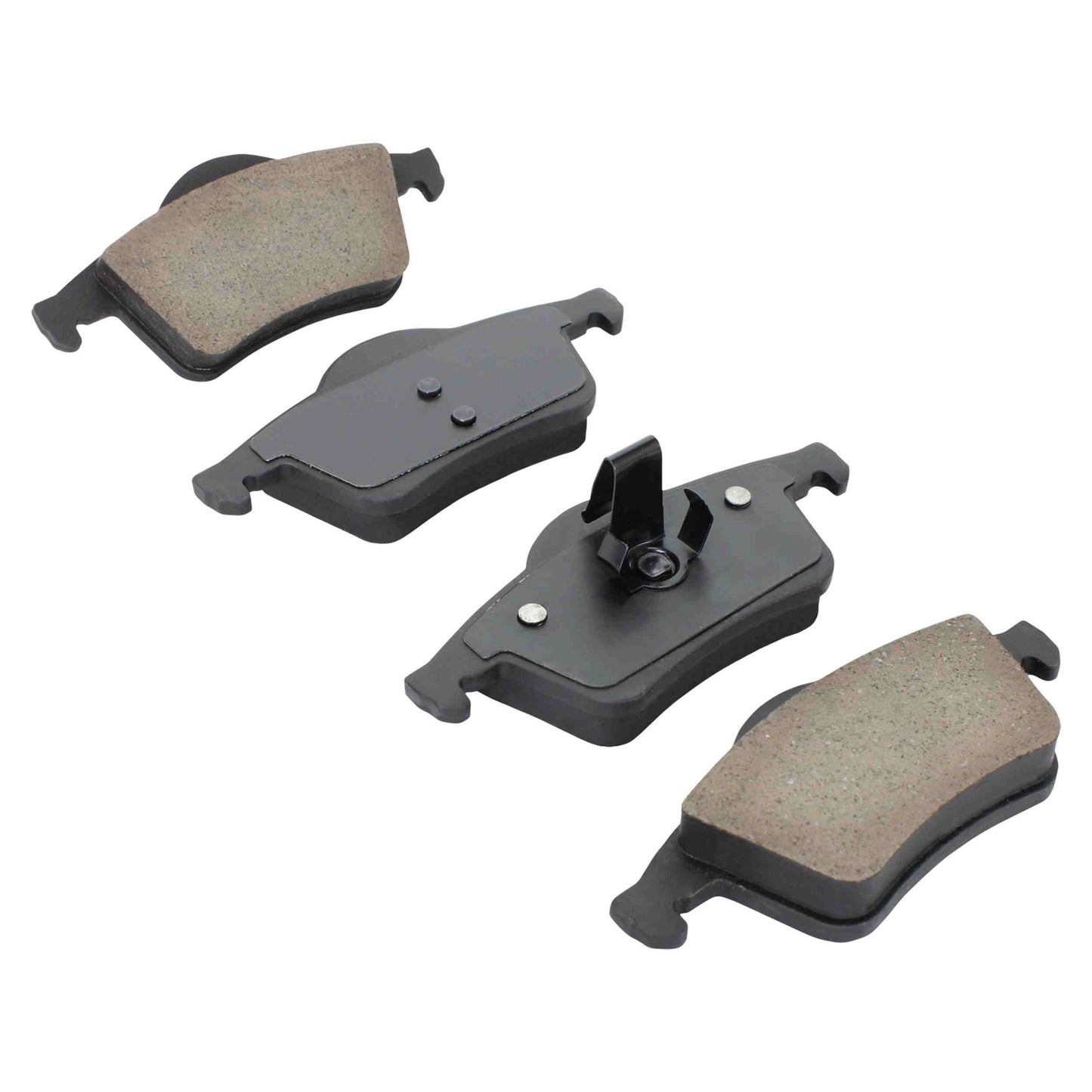 Quality-Built QB Semi-Metallic Brake Pads 1000-0795M