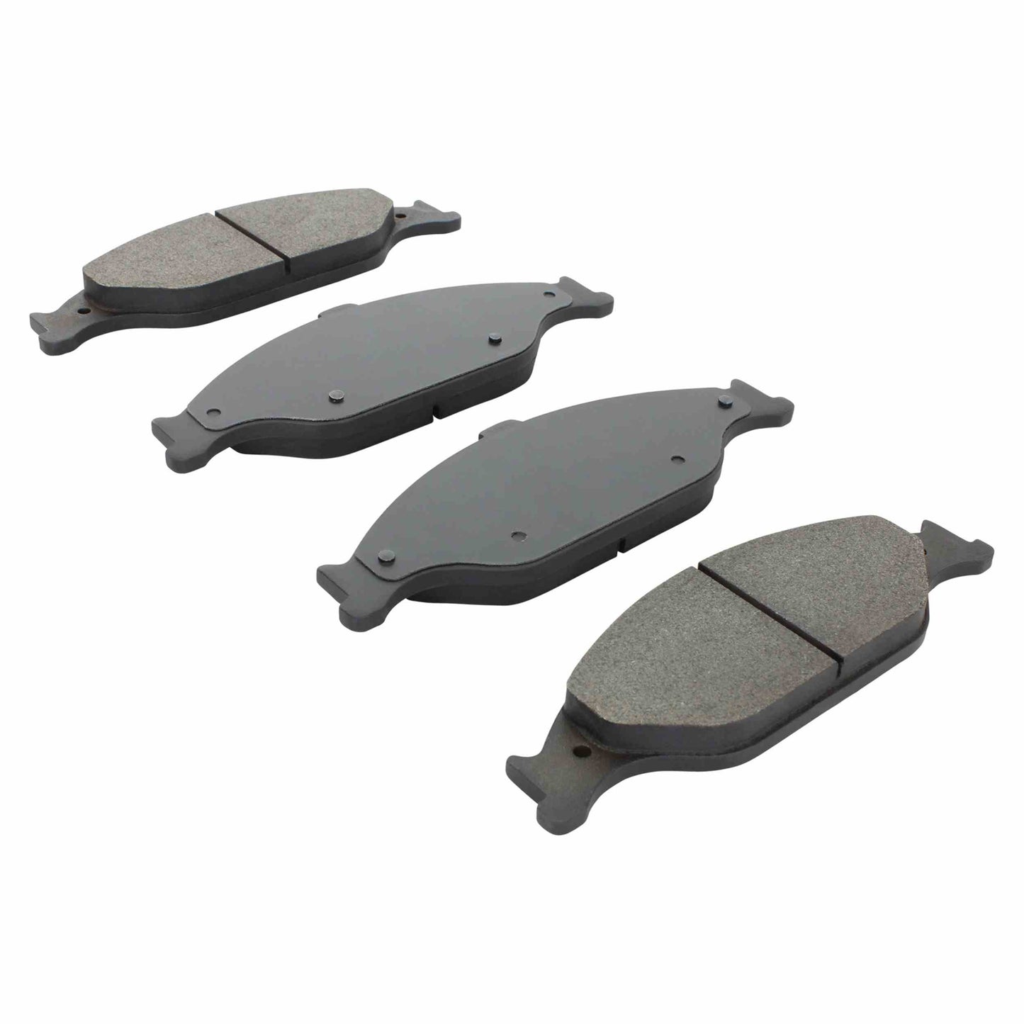 Quality-Built QB Semi-Metallic Brake Pads 1000-0804M