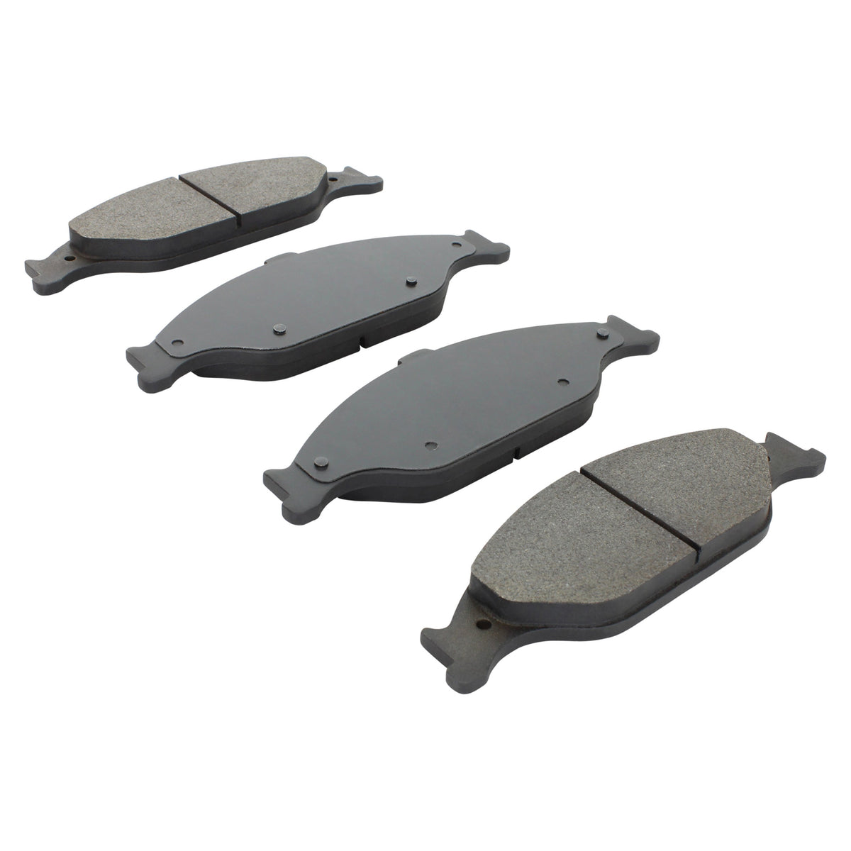 Quality-Built QB Semi-Metallic Brake Pads 1000-0804M