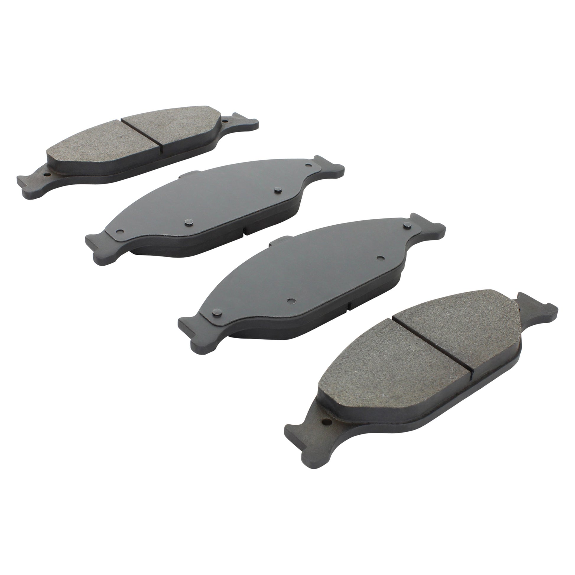 Quality-Built QB Semi-Metallic Brake Pads 1000-0804M