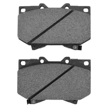 Quality-Built QB Semi-Metallic Brake Pads 1000-0812M