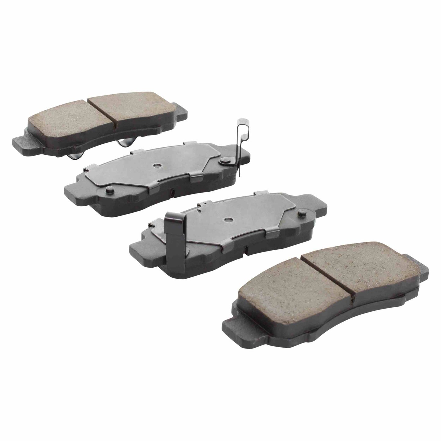 Quality-Built QB Semi-Metallic Brake Pads 1000-0832M