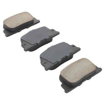 Quality-Built QB Semi-Metallic Brake Pads 1000-0835M