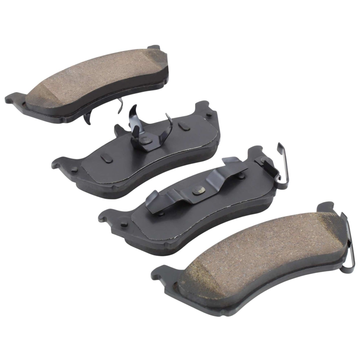 Quality-Built QB Semi-Metallic Brake Pads 1000-0875M