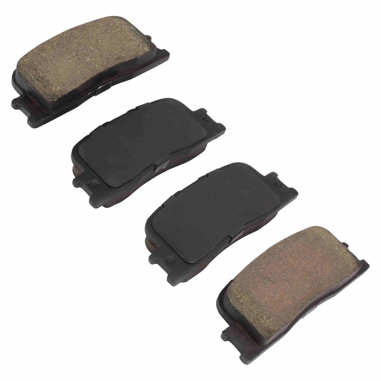 Quality-Built QB Semi-Metallic Brake Pads 1000-0885M