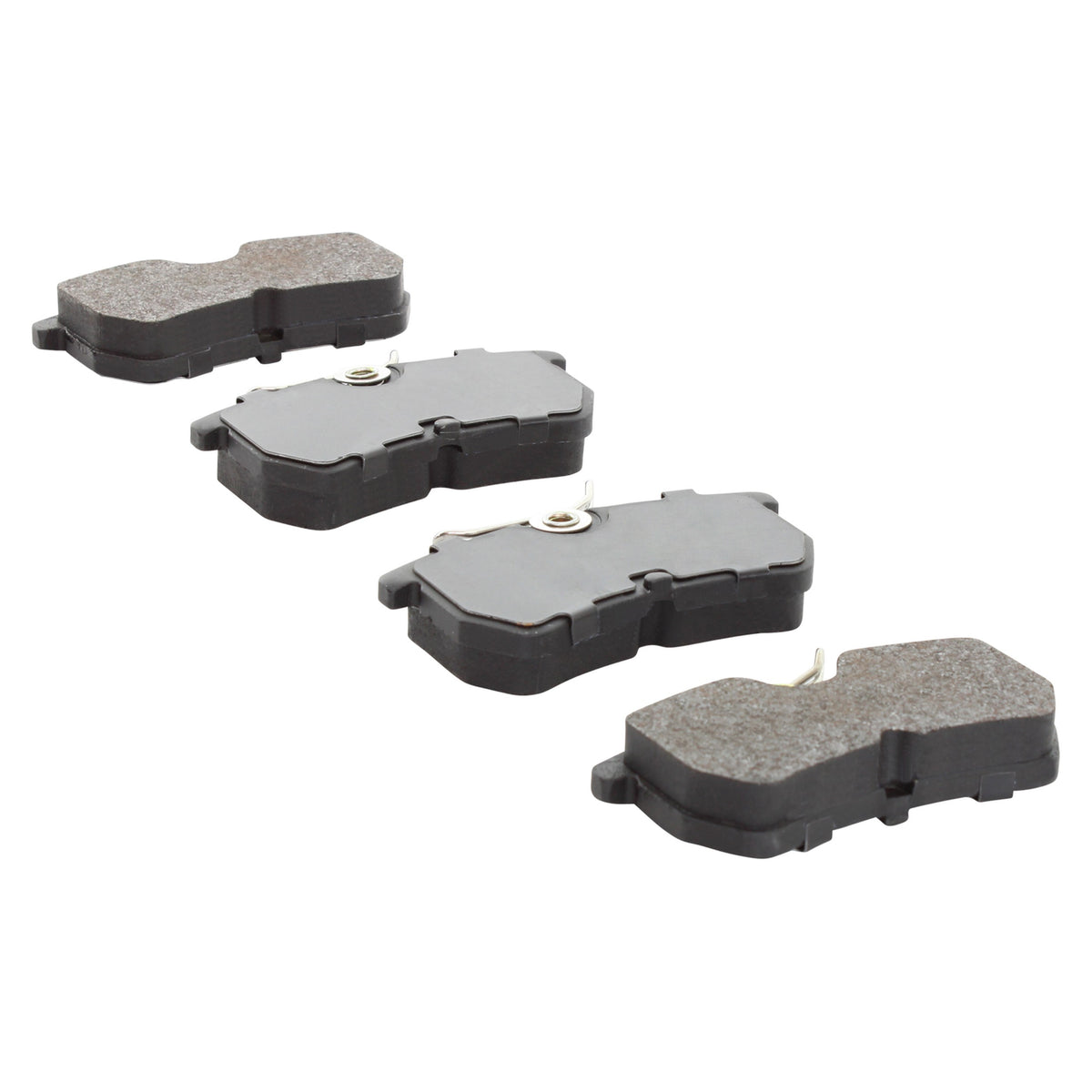 Quality-Built QB Semi-Metallic Brake Pads 1000-0886M