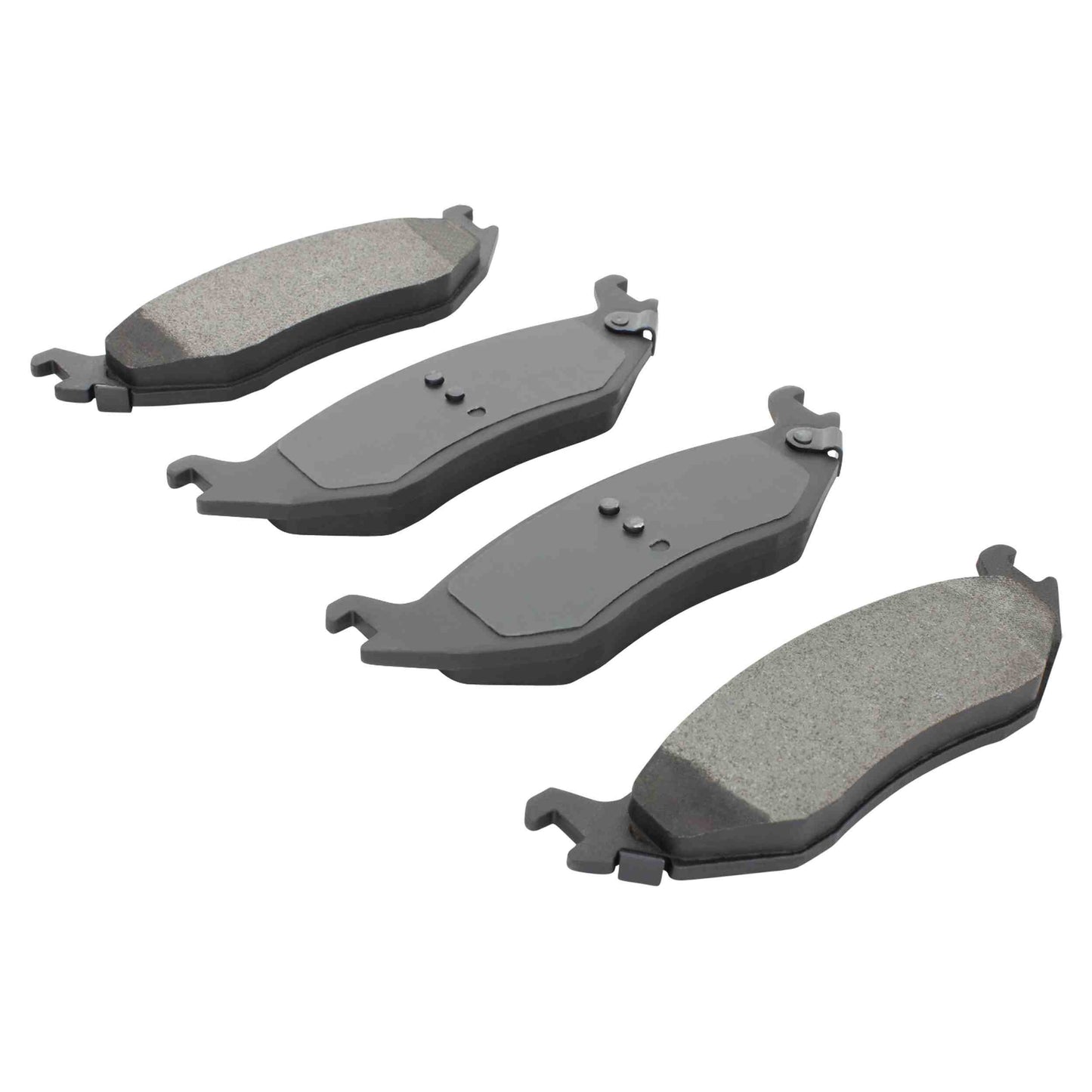 Quality-Built QB Semi-Metallic Brake Pads 1000-0898M