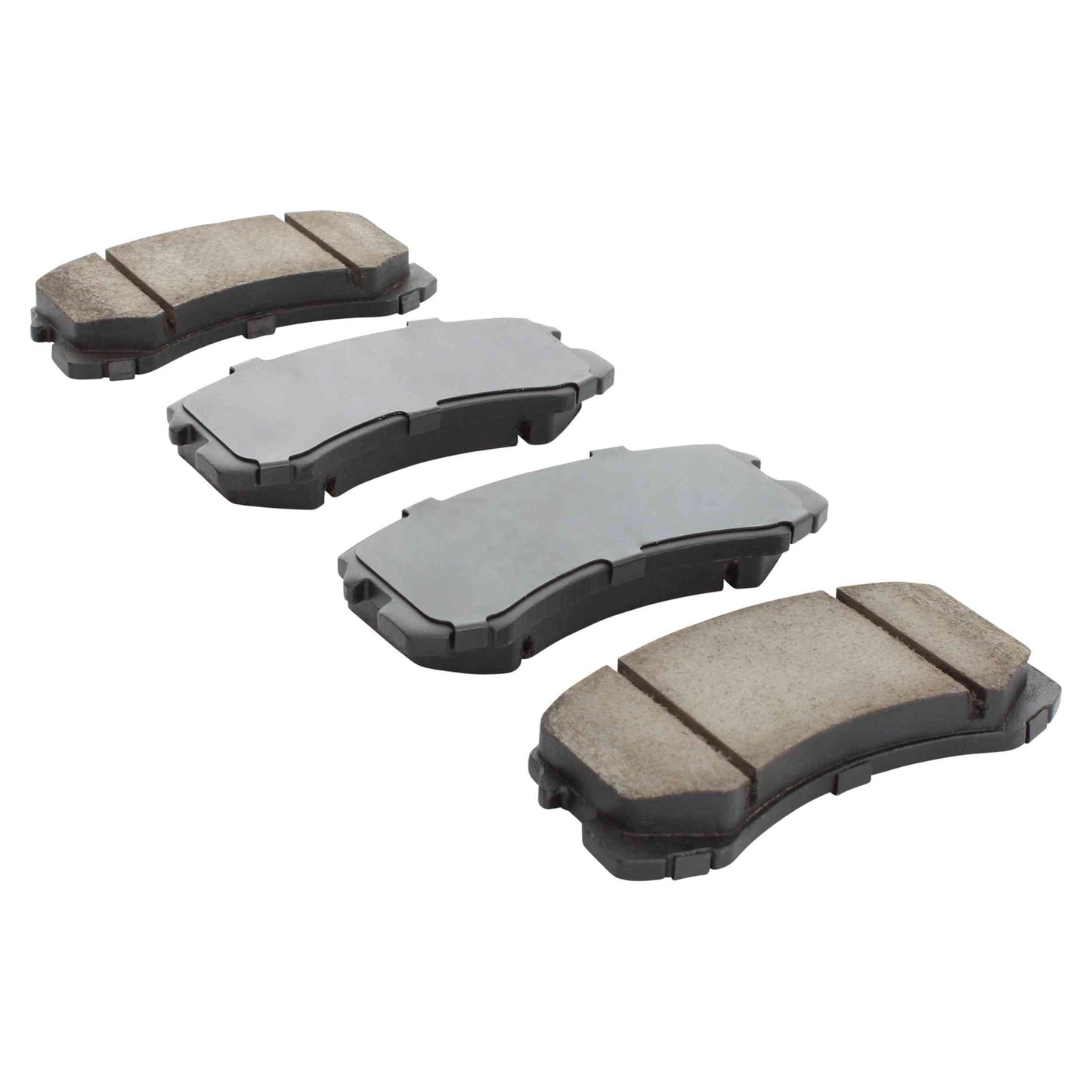 Quality-Built QB Semi-Metallic Brake Pads 1000-0904M