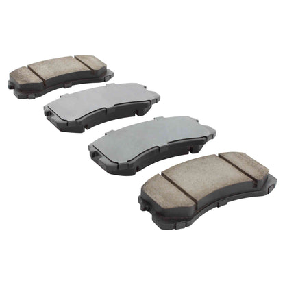 Quality-Built QB Semi-Metallic Brake Pads 1000-0904M