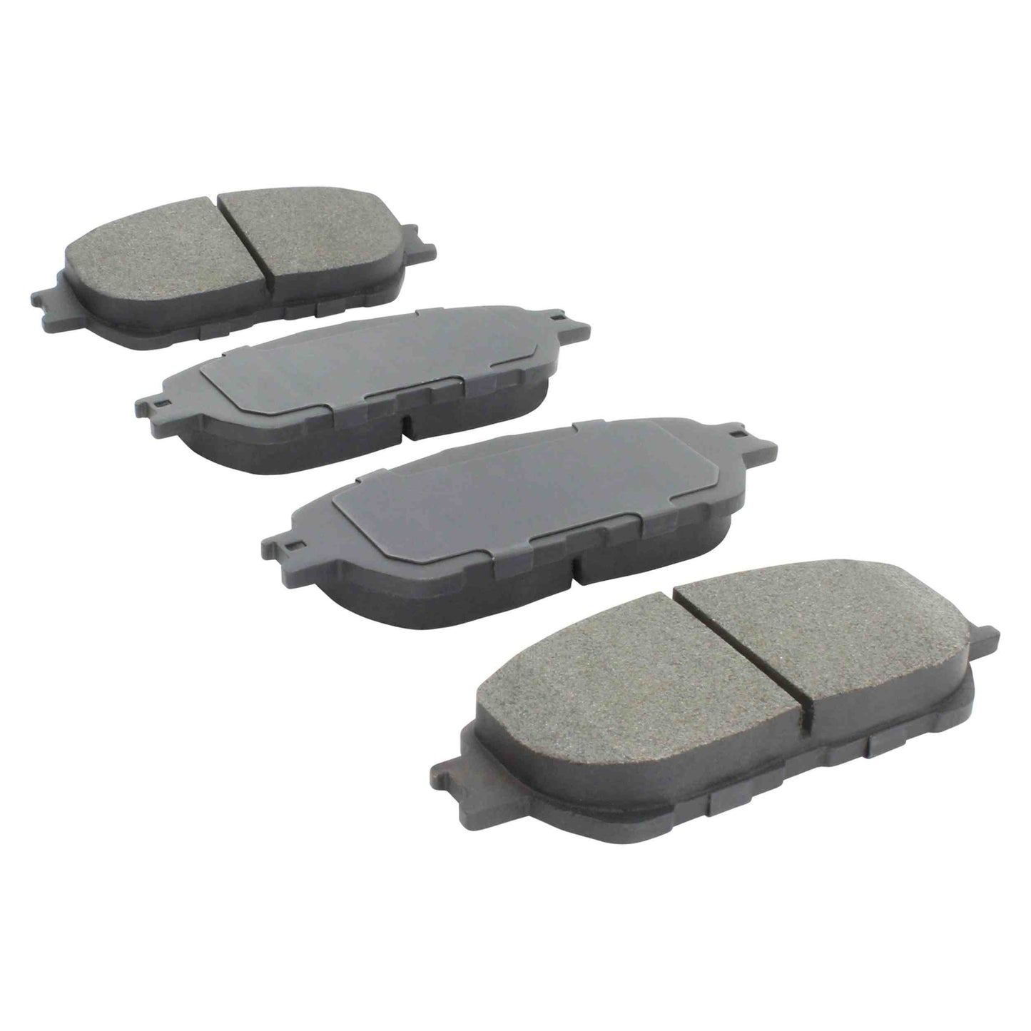 Quality-Built QB Semi-Metallic Brake Pads 1000-0906AM