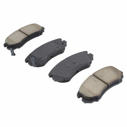 Quality-Built QB Semi-Metallic Brake Pads 1000-0924M