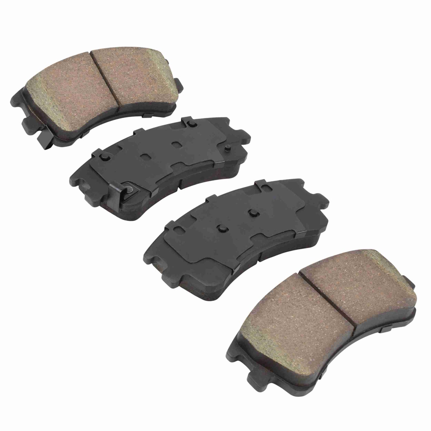 Quality-Built QB Semi-Metallic Brake Pads 1000-0957M