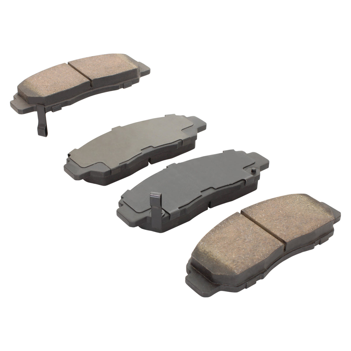 Quality-Built QB Semi-Metallic Brake Pads 1000-0959M