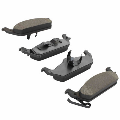 Quality-Built QB Semi-Metallic Brake Pads 1000-0963M