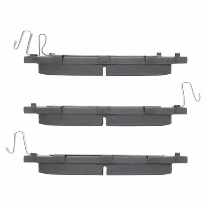 Quality-Built QB Semi-Metallic Brake Pads 1000-0969M