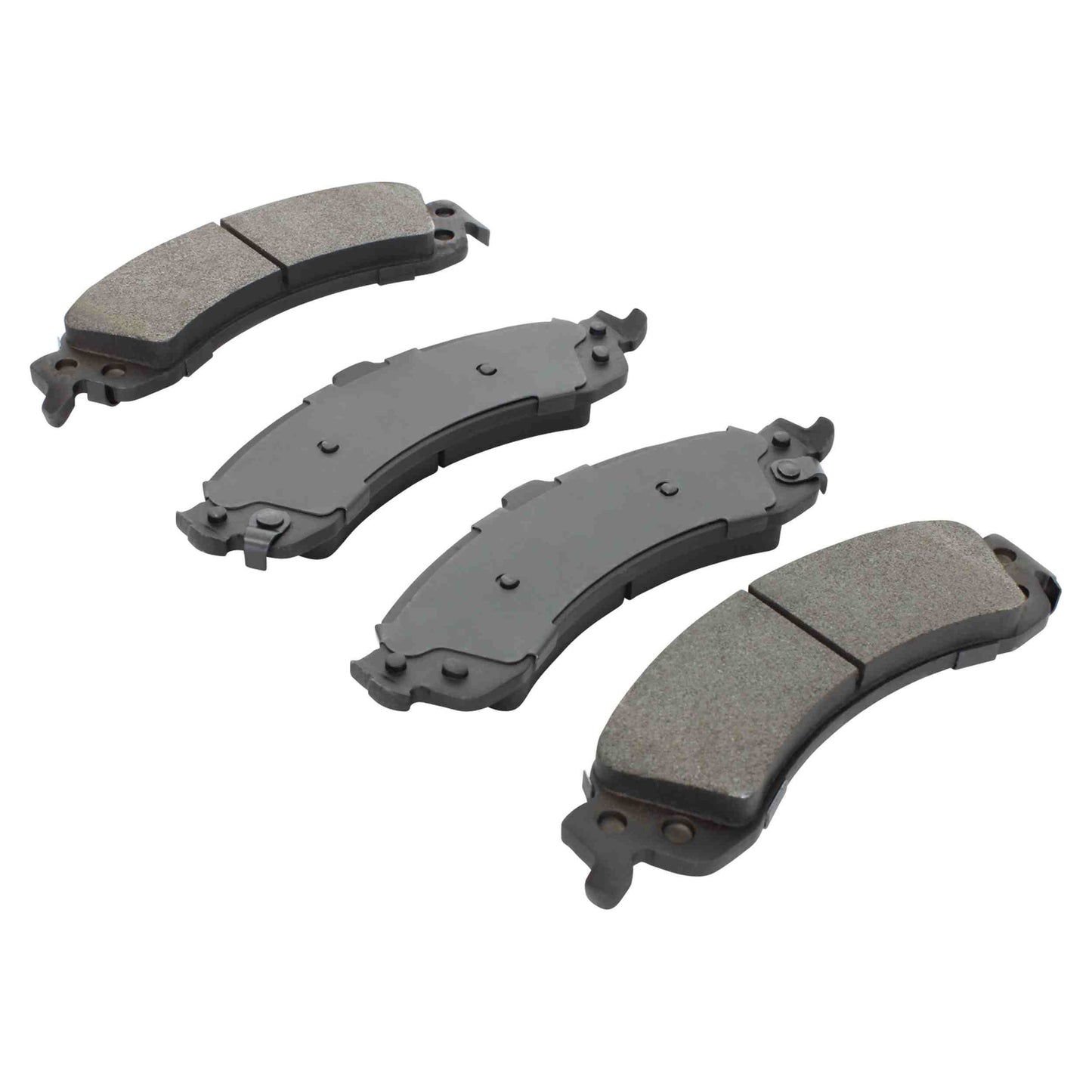Quality-Built QB Semi-Metallic Brake Pads 1000-0975M