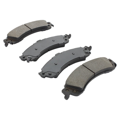 Quality-Built QB Semi-Metallic Brake Pads 1000-0975M