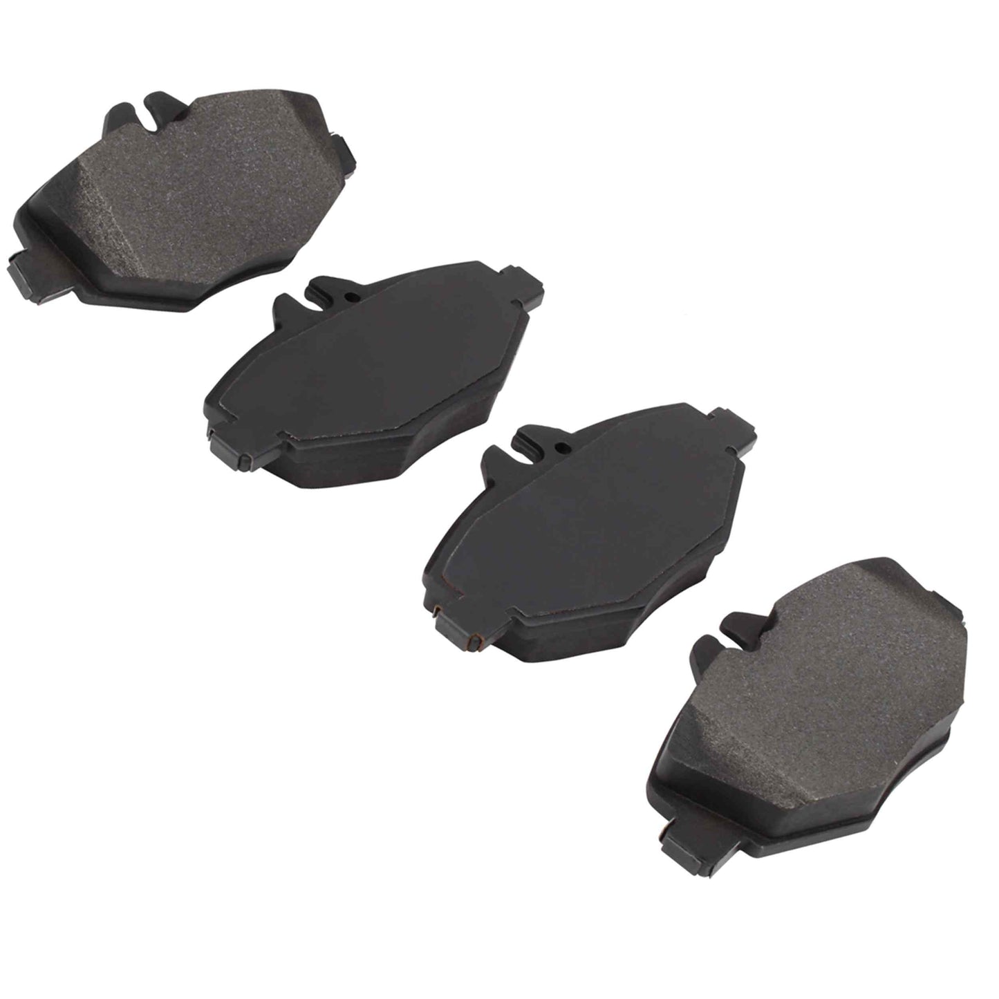 Quality-Built QB Semi-Metallic Brake Pads 1000-0987M
