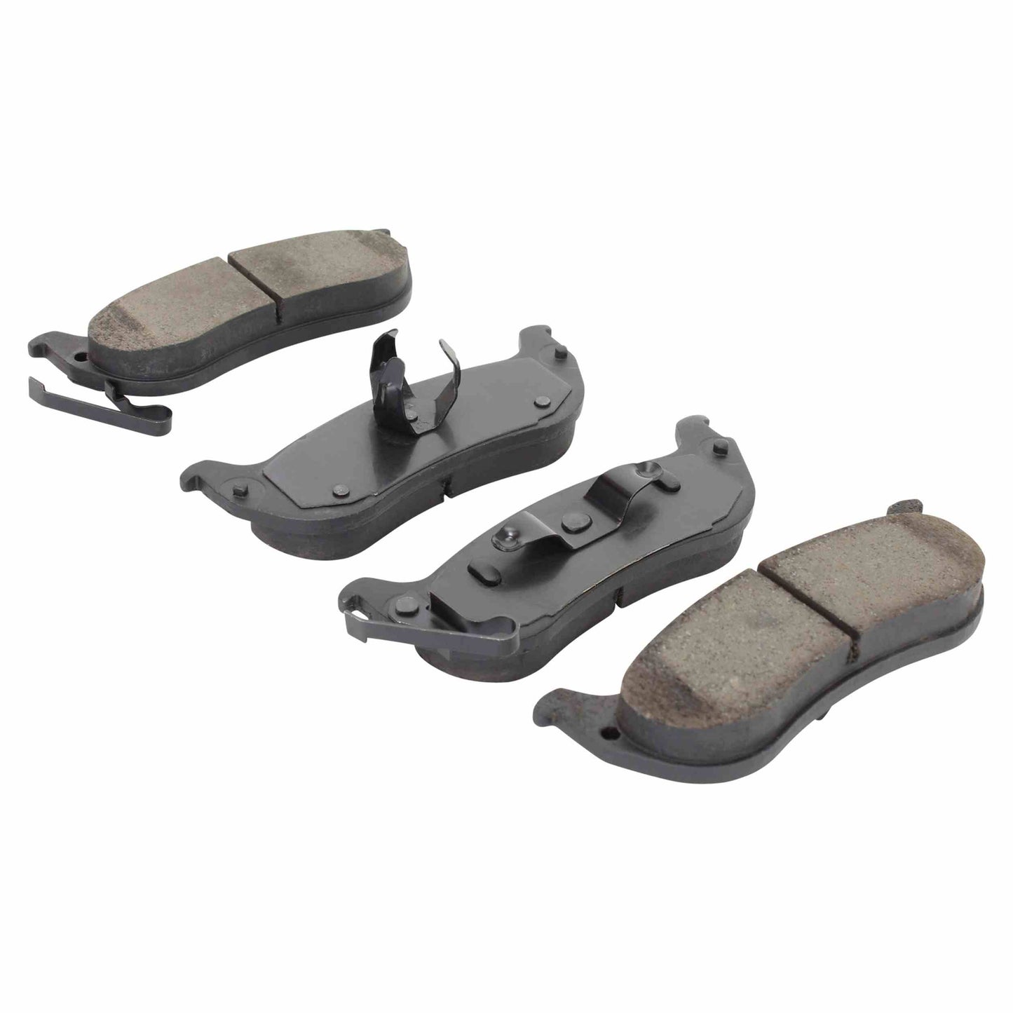 Quality-Built QB Semi-Metallic Brake Pads 1000-0998M