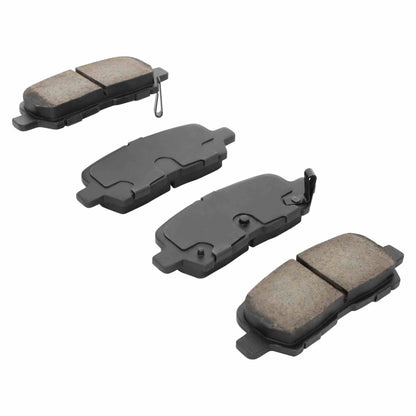 Quality-Built QB Semi-Metallic Brake Pads 1000-0999M