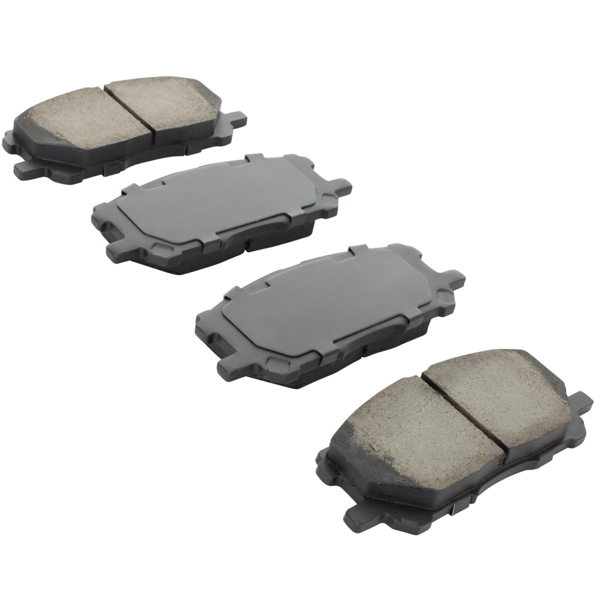Quality-Built QB Semi-Metallic Brake Pads 1000-1005M
