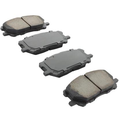 Quality-Built QB Semi-Metallic Brake Pads 1000-1005M