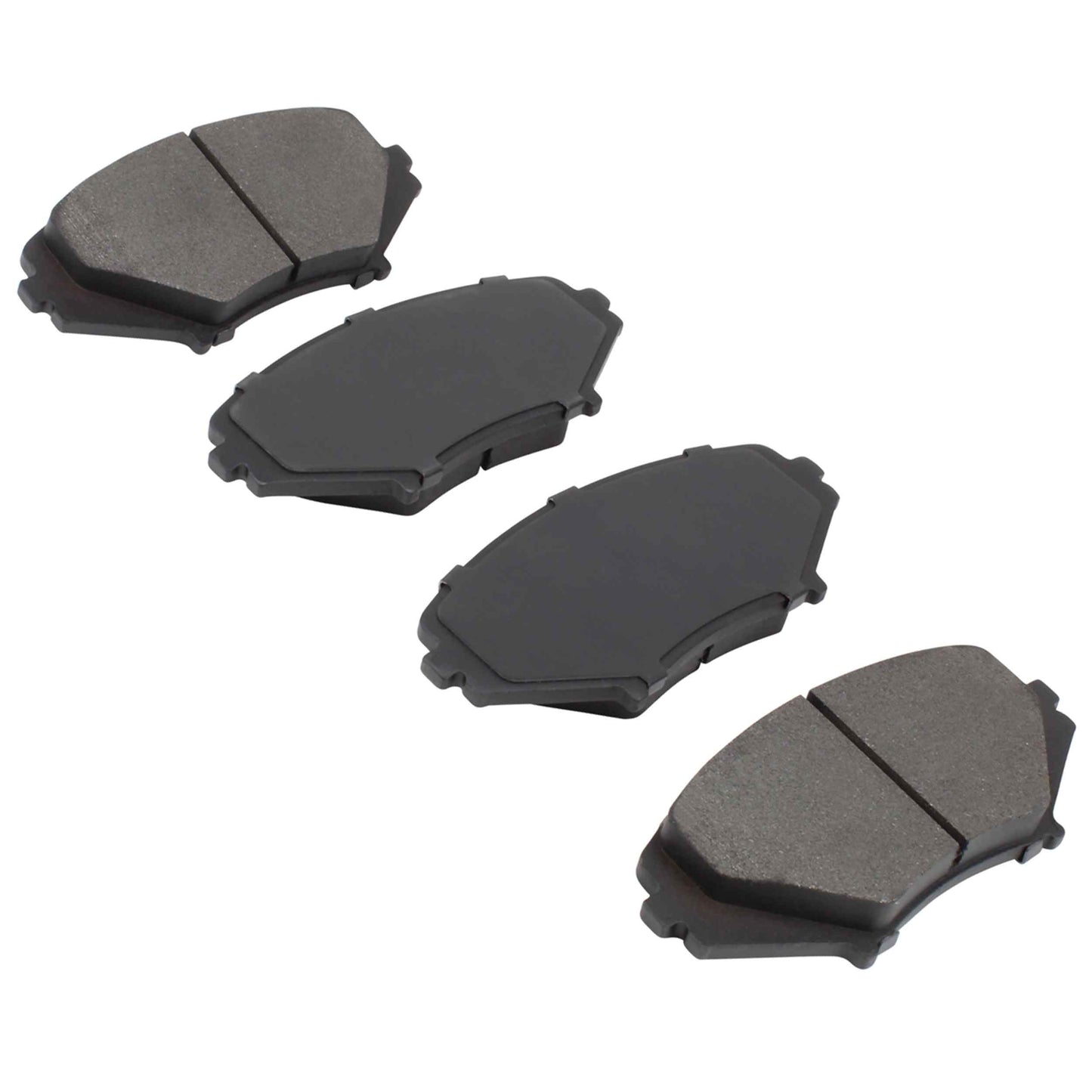 Quality-Built QB Semi-Metallic Brake Pads 1000-1009M