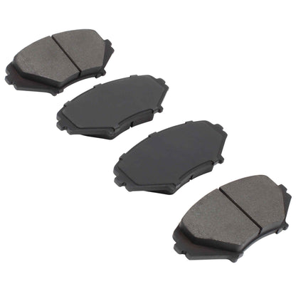 Quality-Built QB Semi-Metallic Brake Pads 1000-1009M