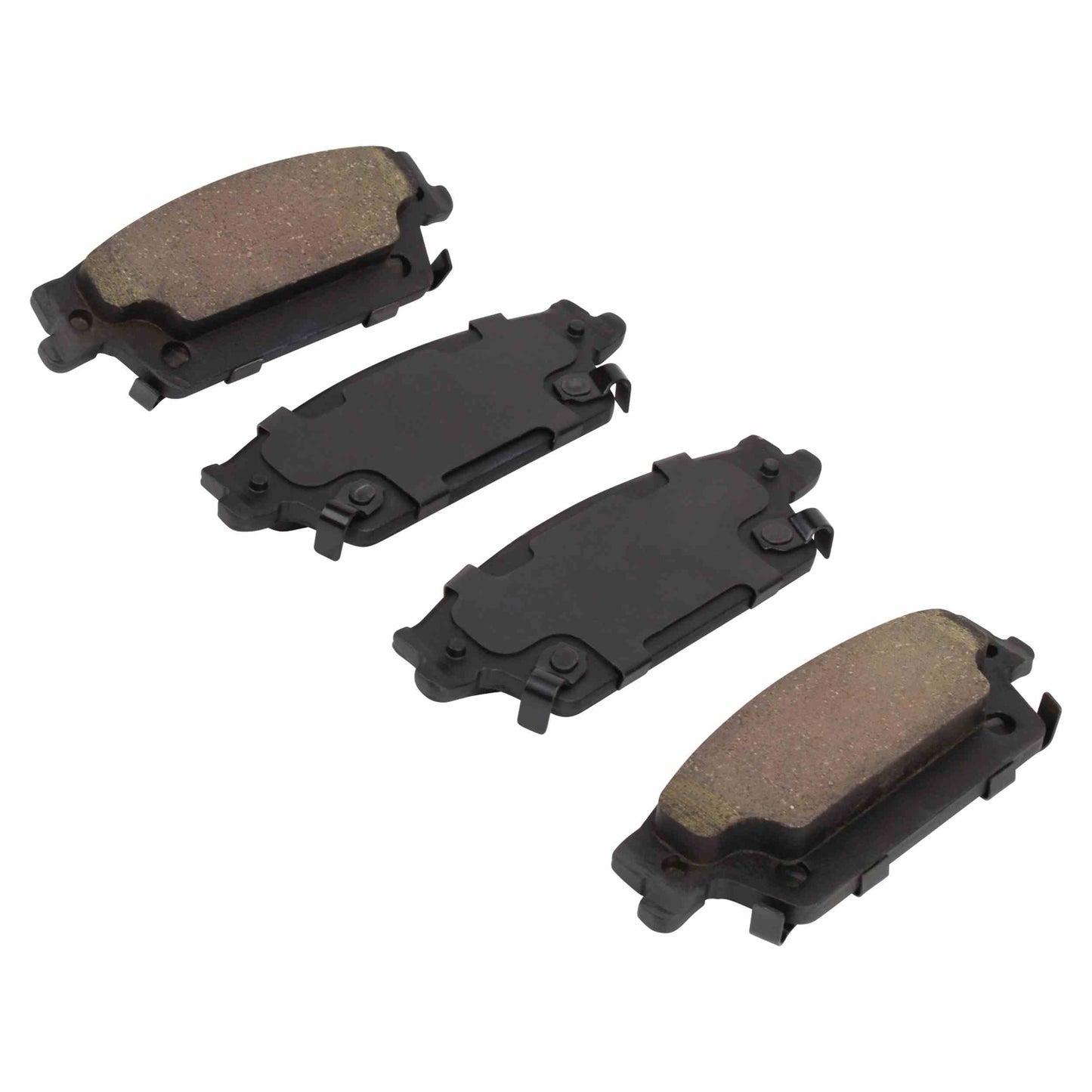 Quality-Built QB Semi-Metallic Brake Pads 1000-1020M