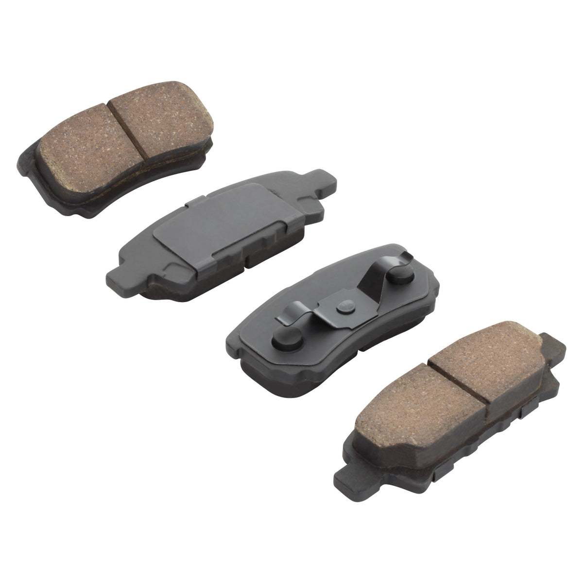 Quality-Built QB Ceramic Brake Pads 1000-1037C