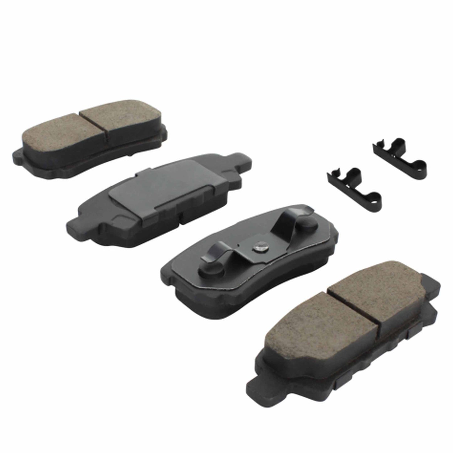 Quality-Built QB Semi-Metallic Brake Pads 1000-1037M