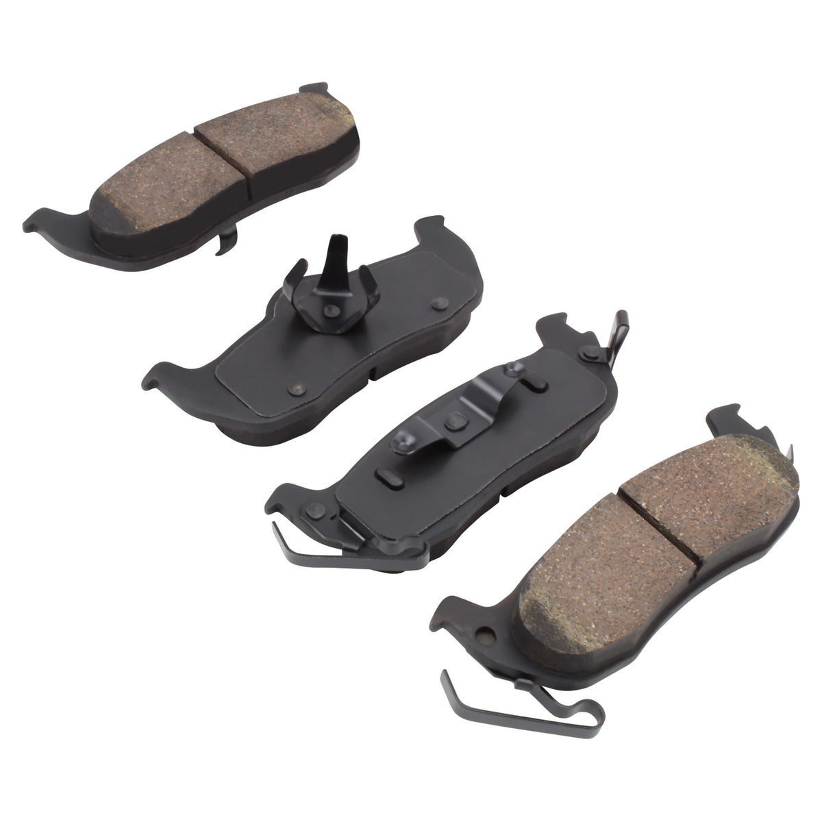 Quality-Built QB Ceramic Brake Pads 1000-1041C