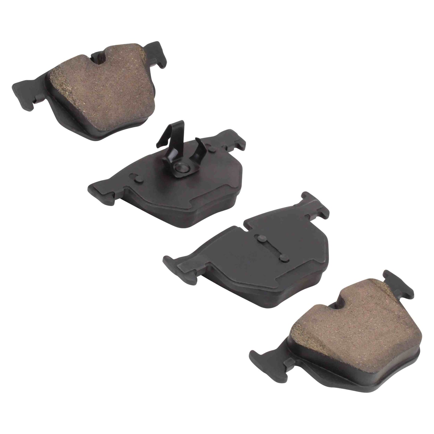 Quality-Built QB Semi-Metallic Brake Pads 1000-1042M