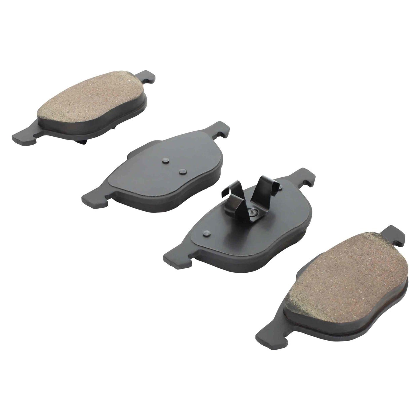 Quality-Built QB Semi-Metallic Brake Pads 1000-1044M