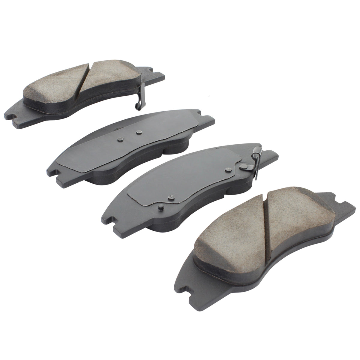 Quality-Built QB Semi-Metallic Brake Pads 1000-1074M