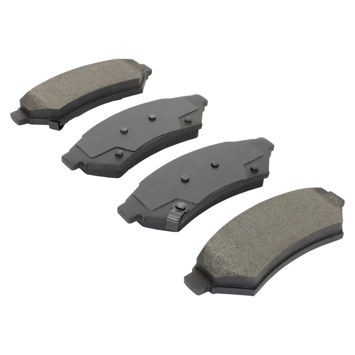 Quality-Built QB Semi-Metallic Brake Pads 1000-1075M