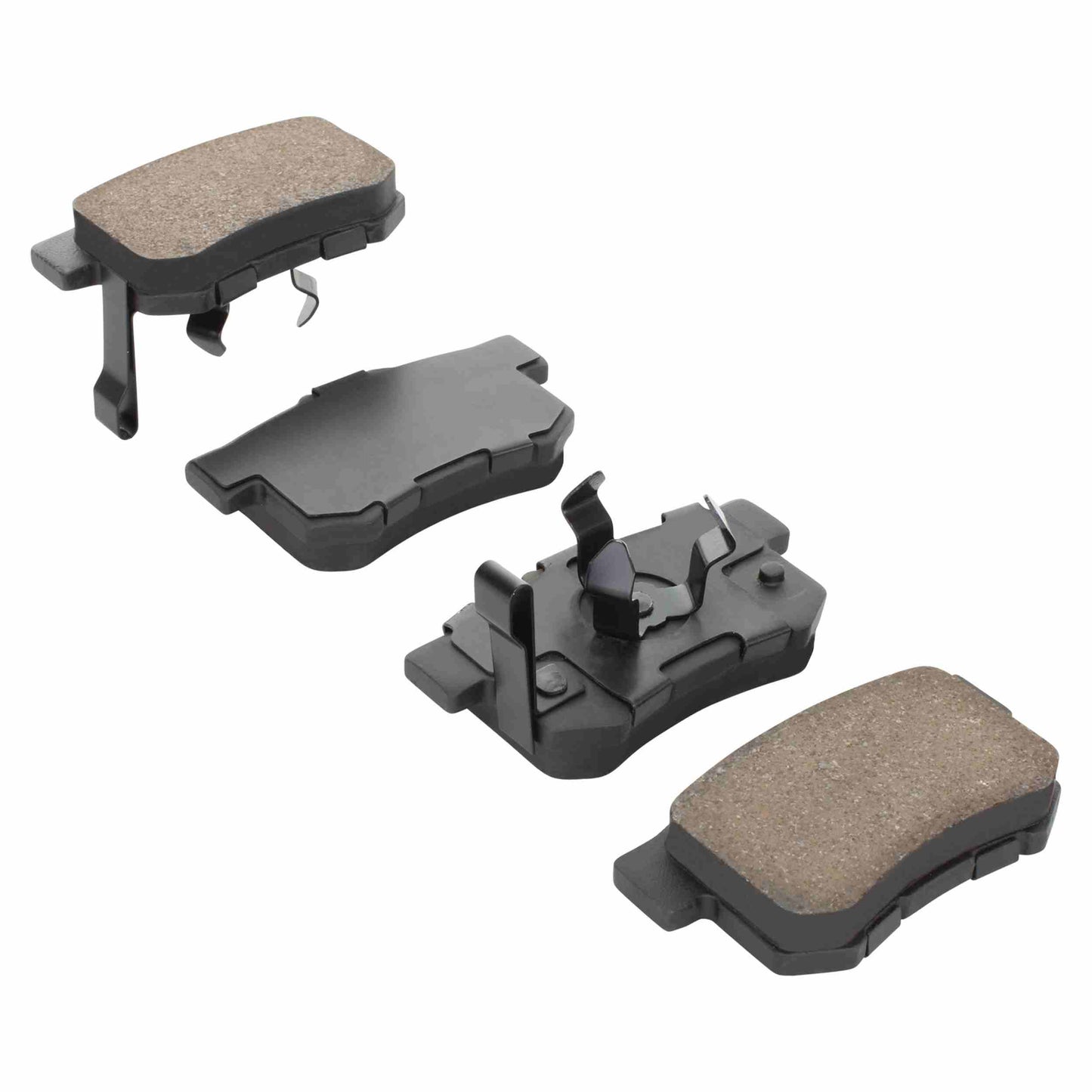 Quality-Built QB Ceramic Brake Pads 1000-1086C