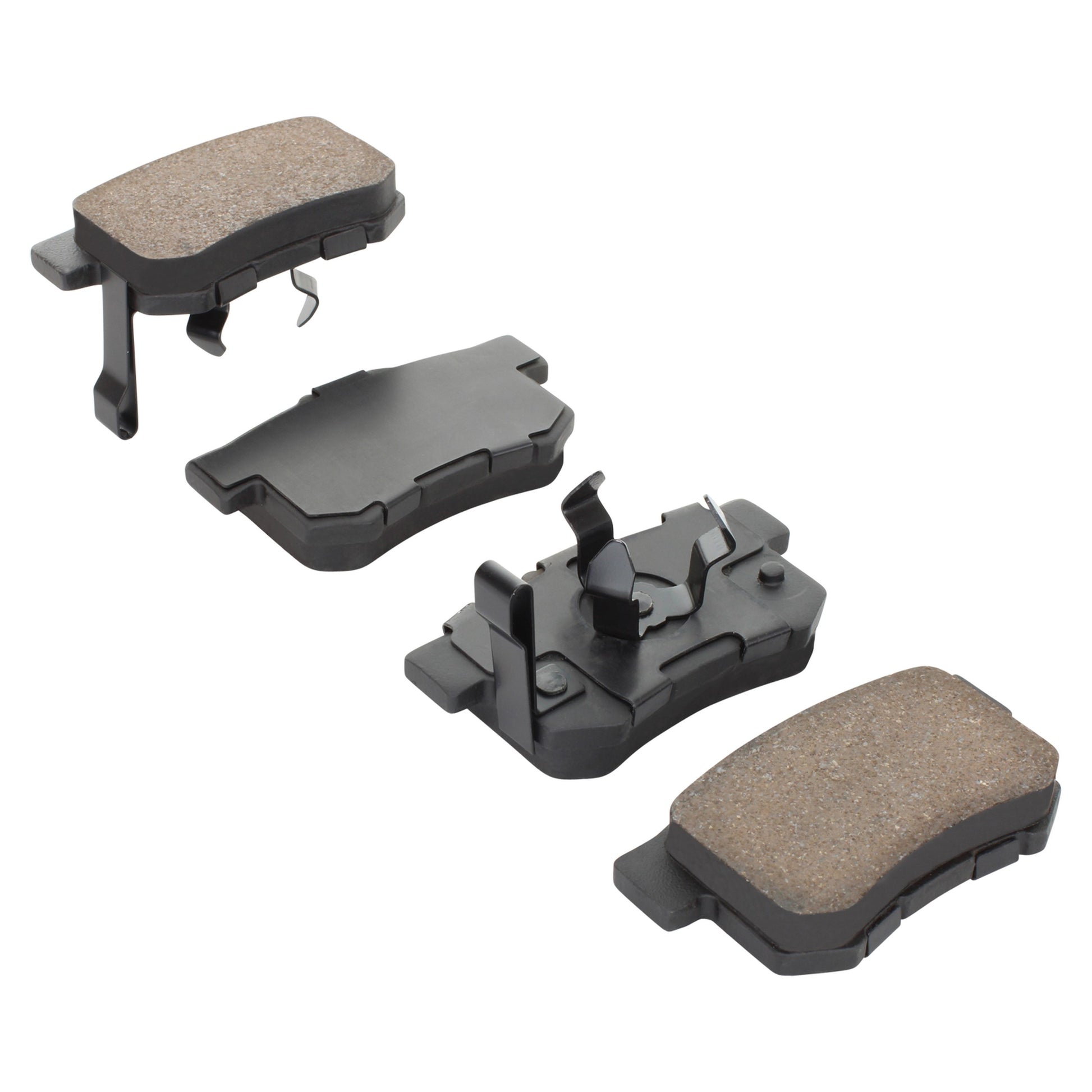 Quality-Built QB Ceramic Brake Pads 1000-1086C